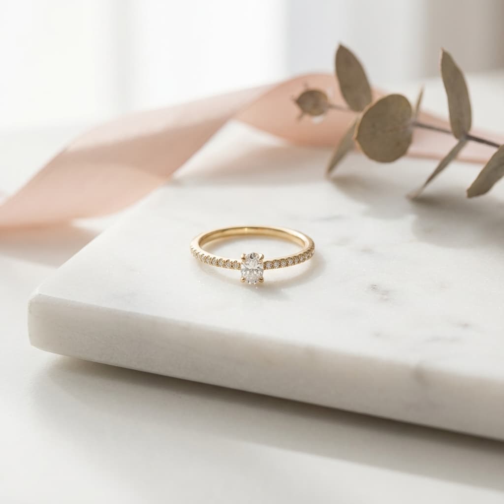 خاتم ألماس فاخر